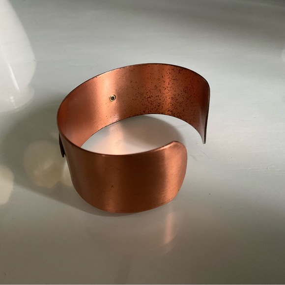 Copper Thunderbird Cuff Bracelet - Picture 4 of 5